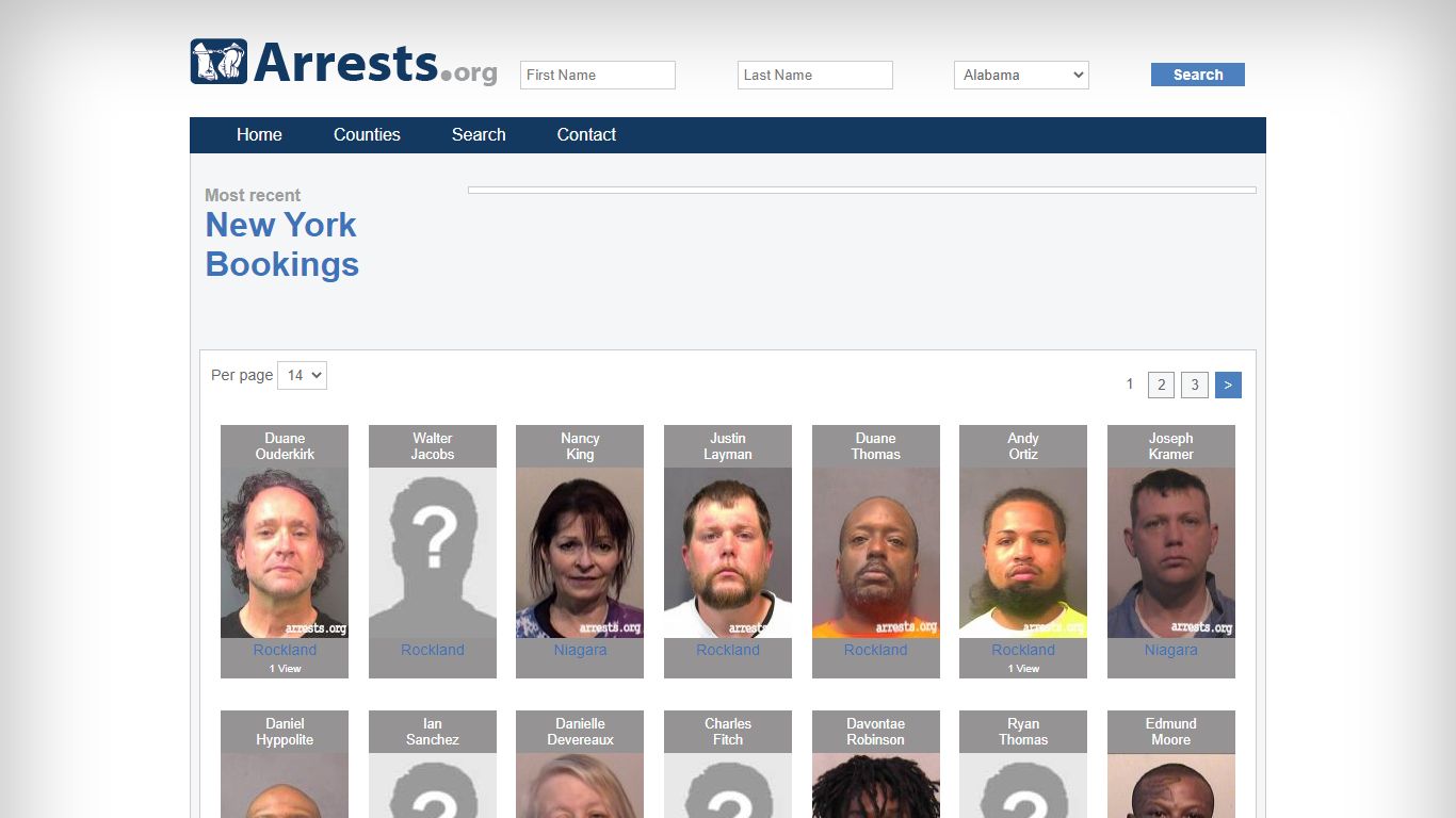 New York Arrests and Inmate Search